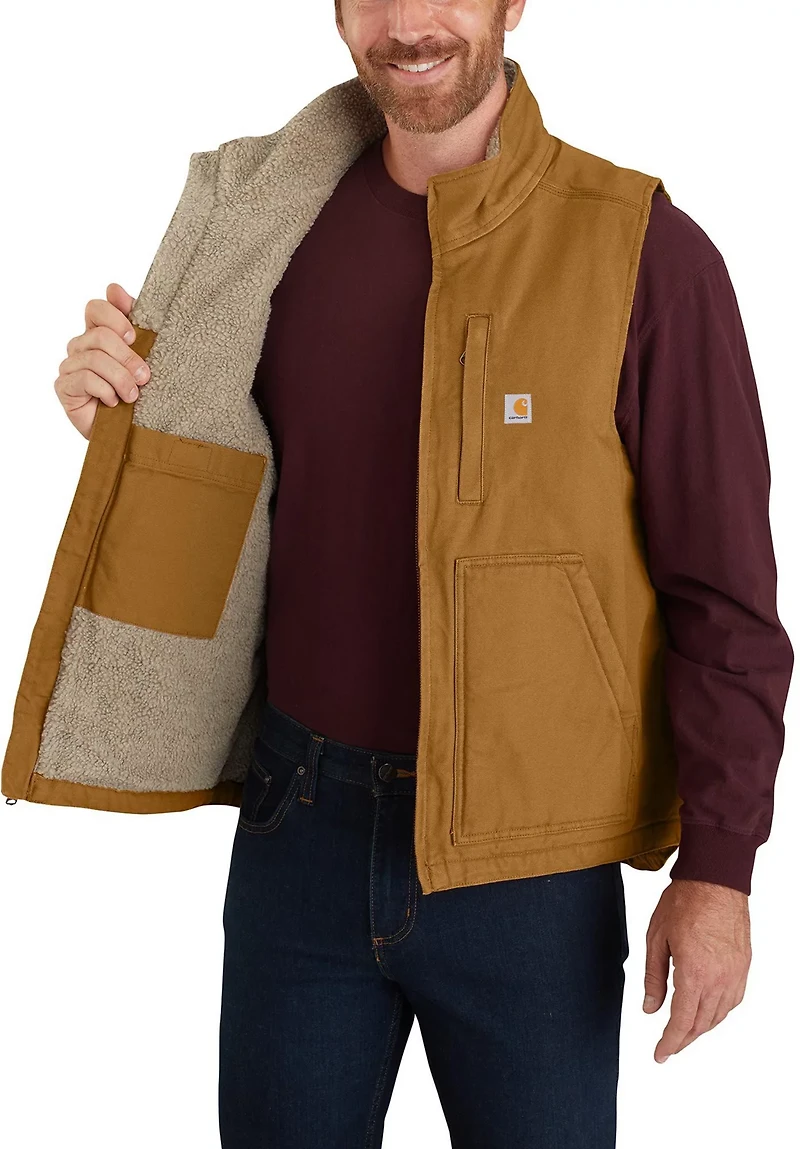 Carhartt Men's Sherpa Lined Mock Neck Vest