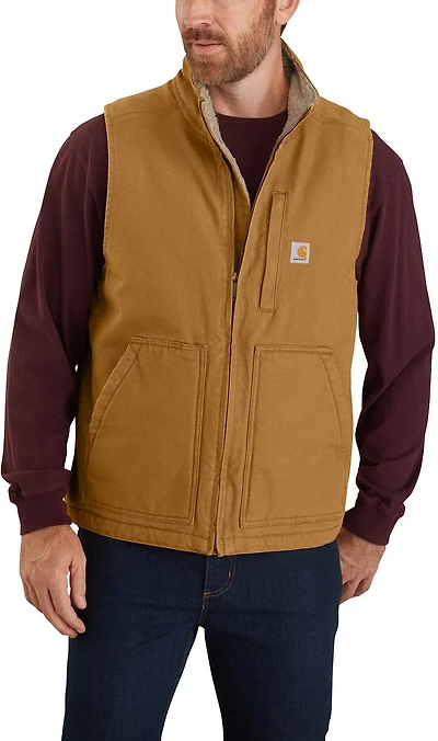 Carhartt Men's Sherpa Lined Mock Neck Vest