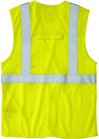 Carhartt Men's Flame Resistant High Visibility Mesh Class2 Vest