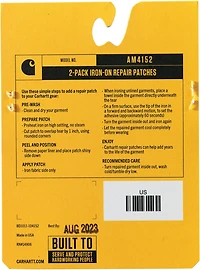 Carhartt Men's Iron-On Repair Patch
