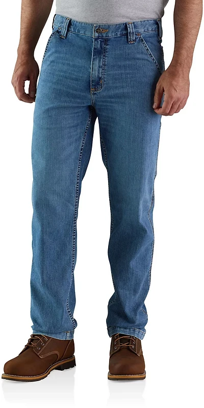 Carhartt Men's Rugged Flex Relaxed Fit Dungaree Jeans