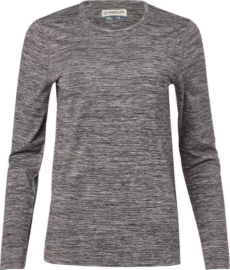 Magellan Outdoors Women’s Thermal Stretch Crew Baselayer Top