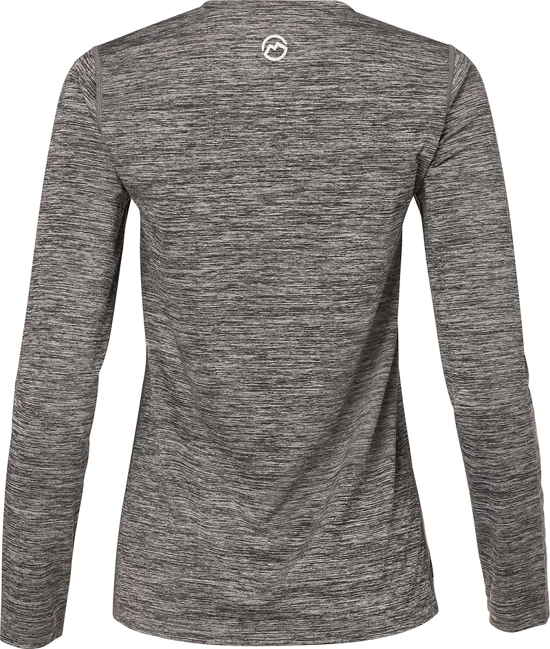 Magellan Outdoors Women’s Thermal Stretch Crew Baselayer Top