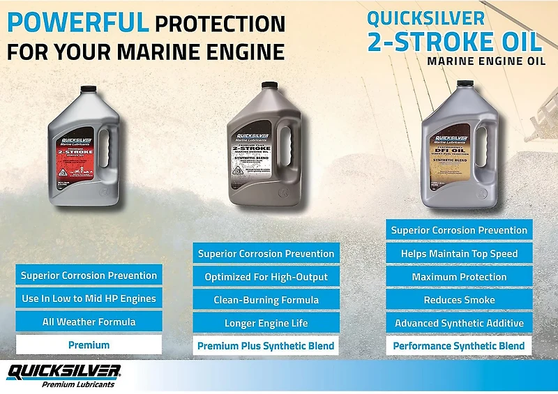 Quicksilver 1 gal Direct Injection Engine Oil