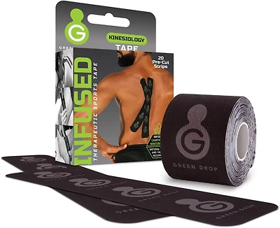 Green Drop 10 in Infused Recovery Kinesiology Tape