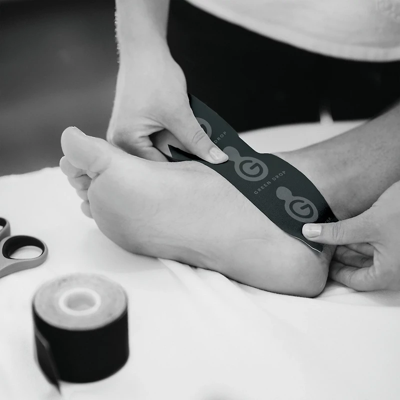 Green Drop 10 in Infused Recovery Kinesiology Tape