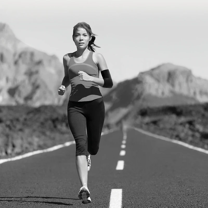 Green Drop Compression Elbow Sleeve