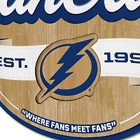 YouTheFan Tampa Bay Lightning Fan Cave Sign