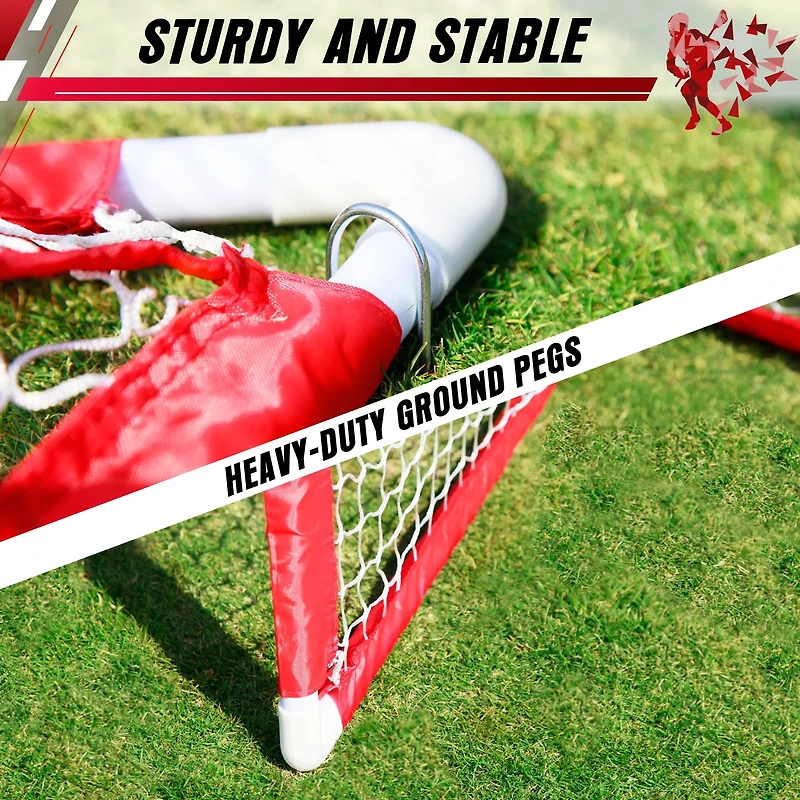 E-Jet Sport 3 ft x 3 ft Lacrosse Goal Set