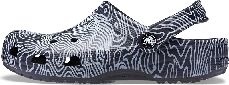 Crocs Adults' Classic Spray Topographic Clogs
