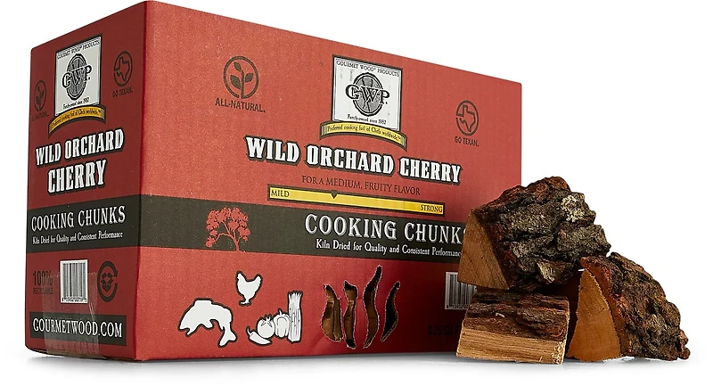 Gourmet Wood Wild Orchard Cherry Cooking Chunks