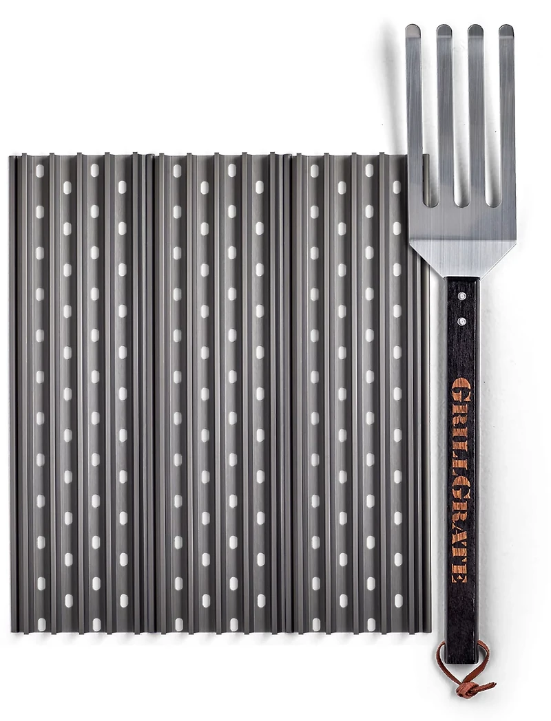 GrillGrate 17.375" x 15.375" Universal Grill Grate Set (3 Piece)