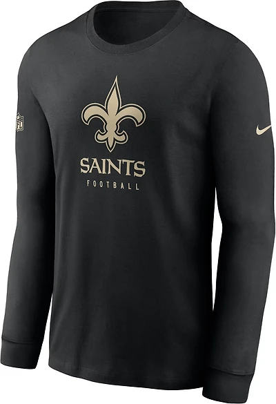 Nike Men's New Orleans Saints Team Issue Dri-FIT Long Sleeve T-shirt