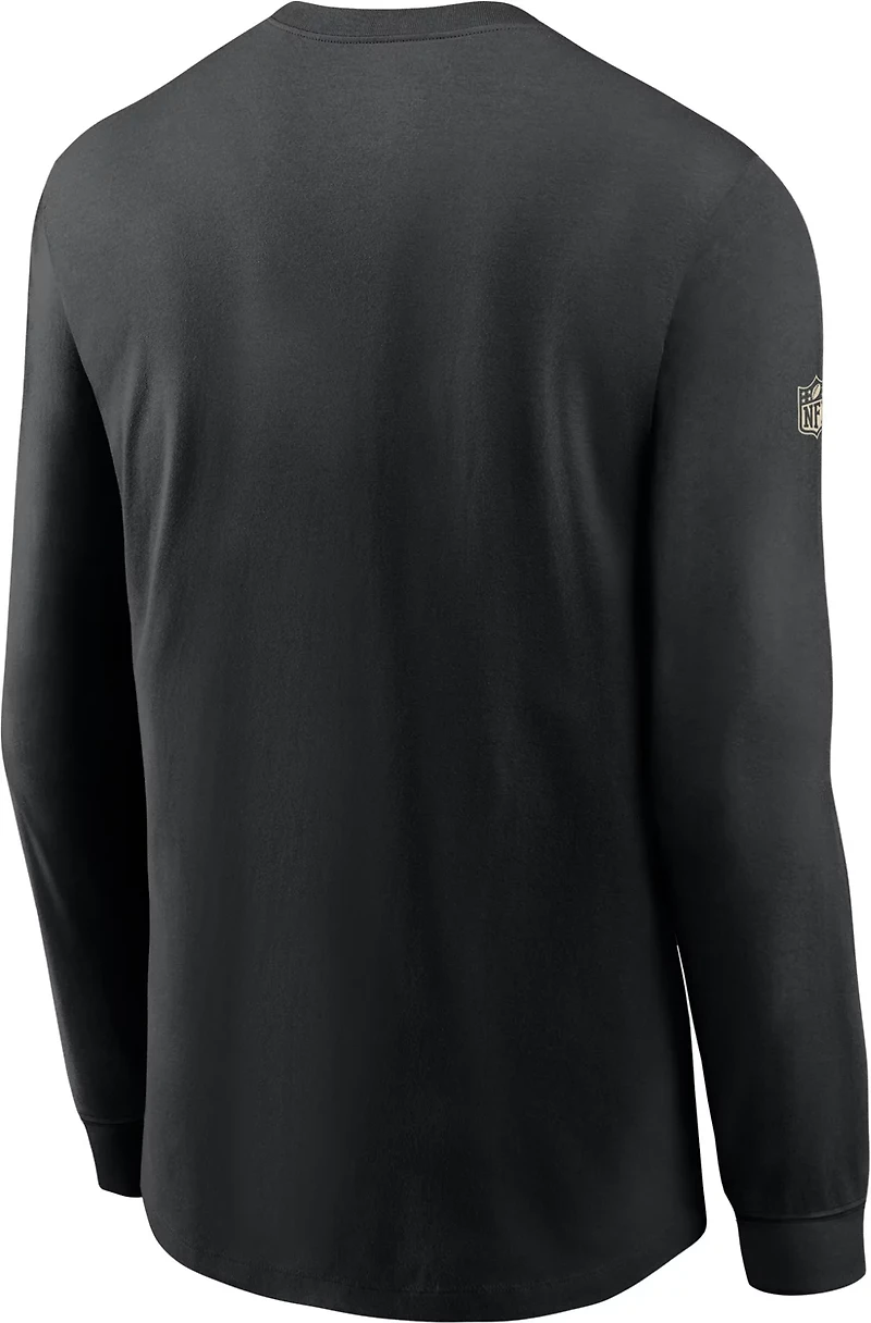 Nike Men's New Orleans Saints Team Issue Dri-FIT Long Sleeve T-shirt