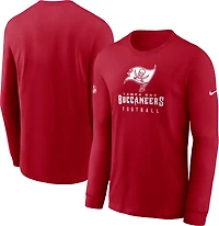 Nike Men's Tampa Bay Buccaneers Team Issue Dri-FIT Long Sleeve T-shirt