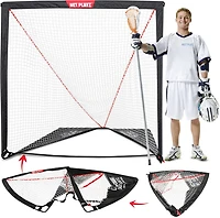 NetPlayz 4 ft x 4 ft Lacrosse Goal