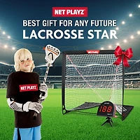 NetPlayz Lacrosse Goal N Radar Training Kit