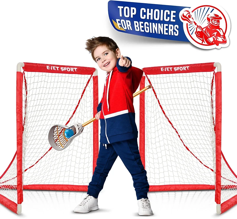 E-Jet Sport 3 ft x 3 ft Lacrosse Goal Set