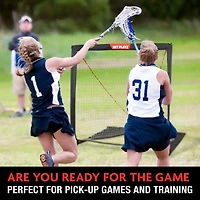 NetPlayz 4 ft x 4 ft Lacrosse Goal