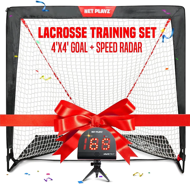 NetPlayz Lacrosse Goal N Radar Training Kit