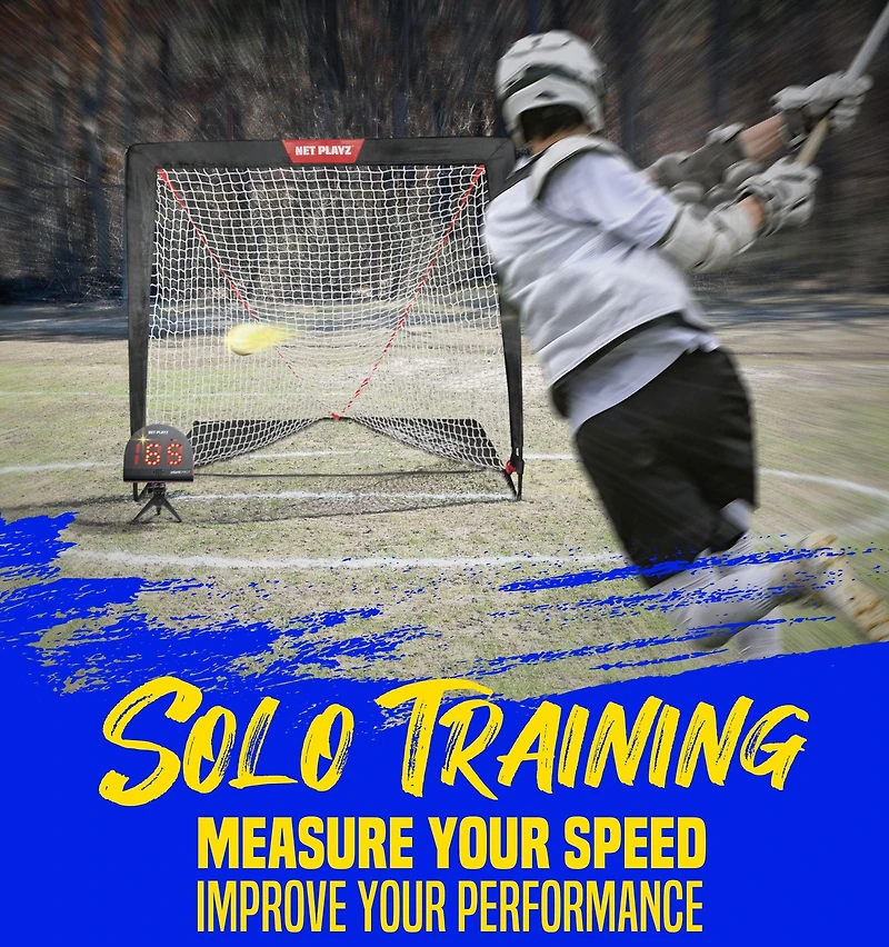 NetPlayz Lacrosse Goal N Radar Training Kit