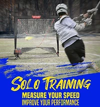 NetPlayz Lacrosse Goal N Radar Training Kit