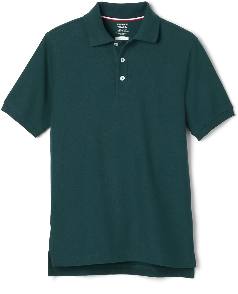 French Toast @School Boys' Pique Polo Shirt