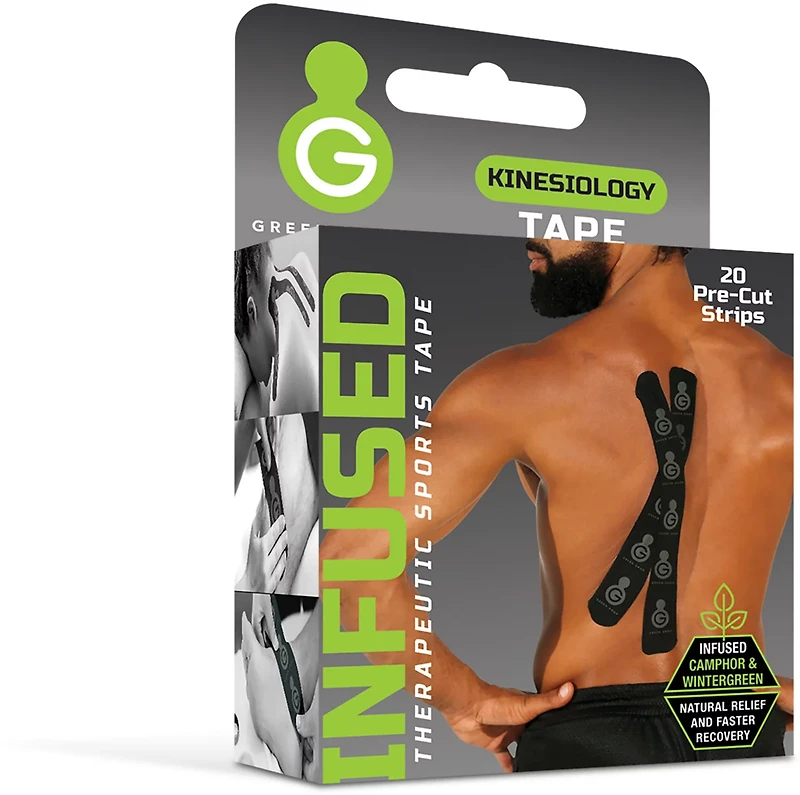 Green Drop 10 in Infused Recovery Kinesiology Tape