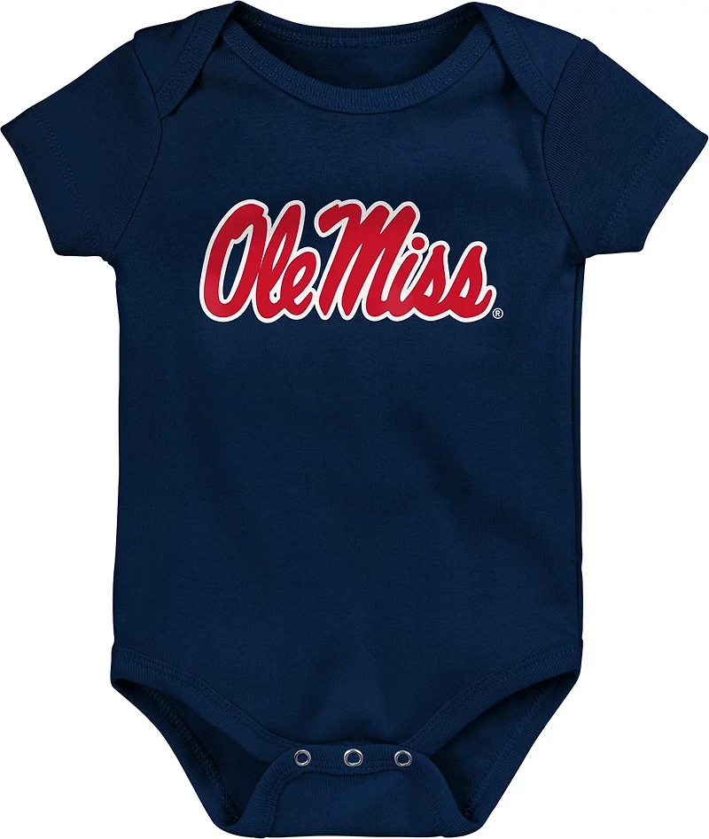 Outerstuff Infants' University of Mississippi Born to Be 3-Piece Creeper Set