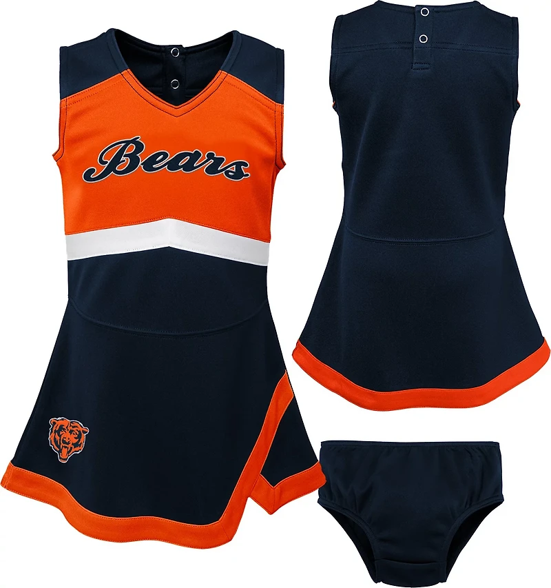 Outerstuff Girls' INF Chicago Bears Cheer Captain Cheerleader Jumper
