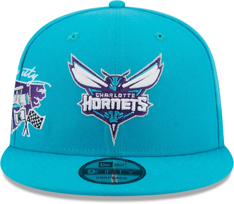 New Era Men's Charlotte Hornets Icon 9FIFTY Snapback Cap