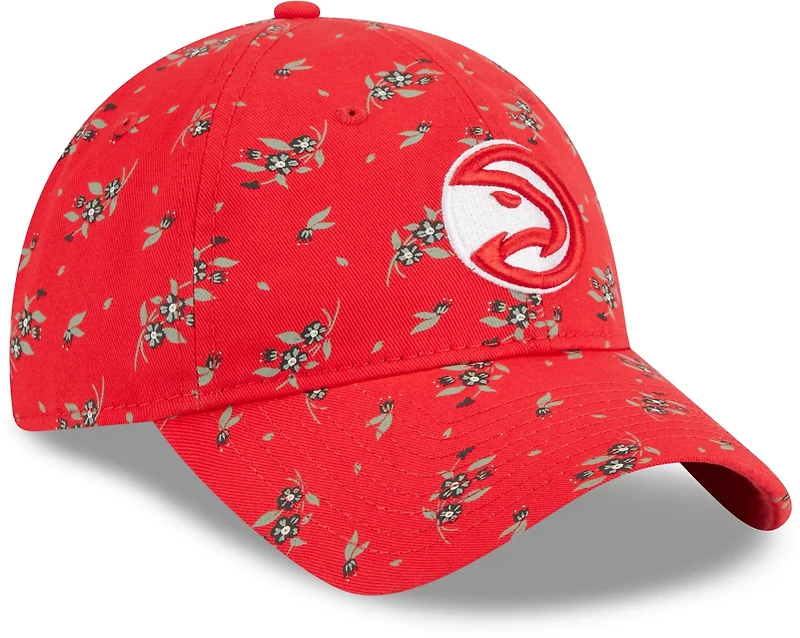 New Era Women's Atlanta Hawks OTC Bloom Adjustable 9TWENTY Cap