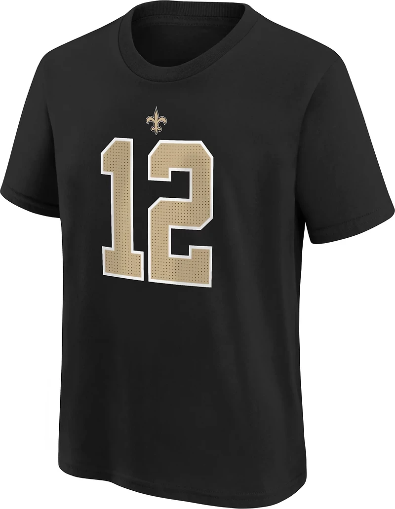 Nike Boys' New Orleans Saints Chris Olave #12 Fuse N&N T-shirt