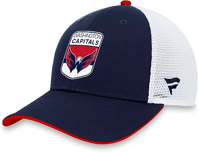 Washington Capitals Men's Authentic Pro Draft Podium Trucker Hat