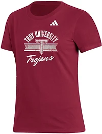 adidas Women's Troy University Fresh T-shirt