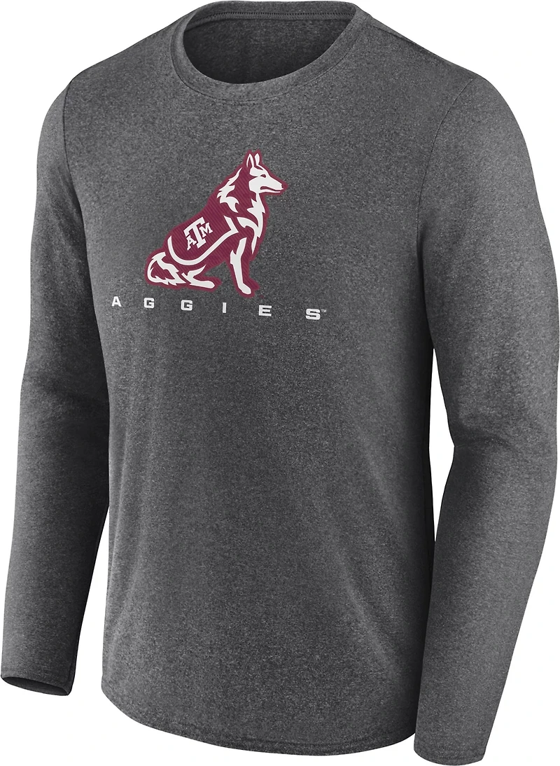Fanatics Men's Texas A&M University Defender Logo Long Sleeve T-shirt