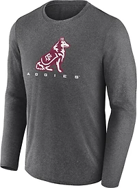 Fanatics Men's Texas A&M University Defender Logo Long Sleeve T-shirt
