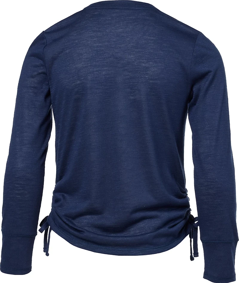 BCG Girls' Cinched Long Sleeve T-shirt