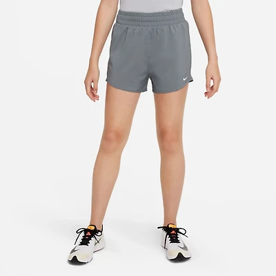 Nike Girls' One Dri-FIT High-Waisted Woven Training Shorts