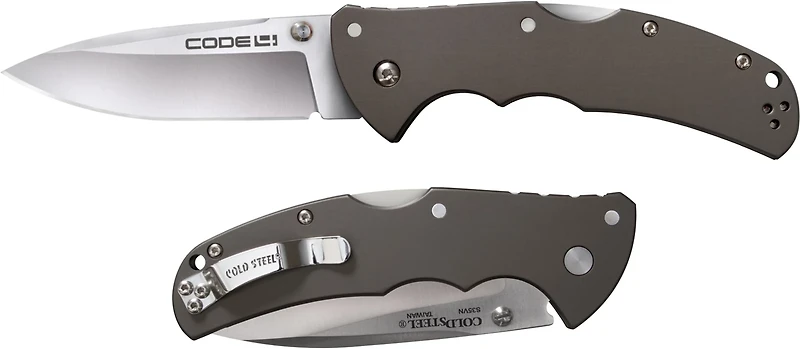 Cold Steel Code-4 Spear Point Folding Knife