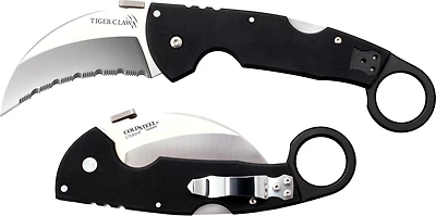 Cold Steel Tiger Claw Serrated Edge Folding Knife