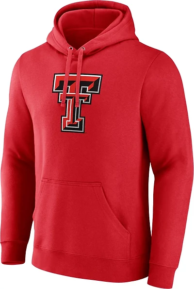 Fanatics Men's Texas Tech University Evergreen Fleece Applique Pullover Hoodie