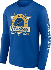Fanatics Men's St. Louis Blues Rinkside Long Sleeve T-shirt