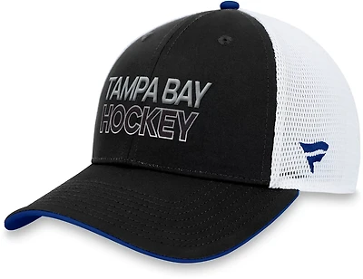 Fanatics Tampa Bay Lightning Authentic Pro Rink Structured Meshback with Snap Trucker Hat