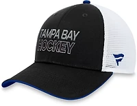 Fanatics Tampa Bay Lightning Authentic Pro Rink Structured Meshback with Snap Trucker Hat