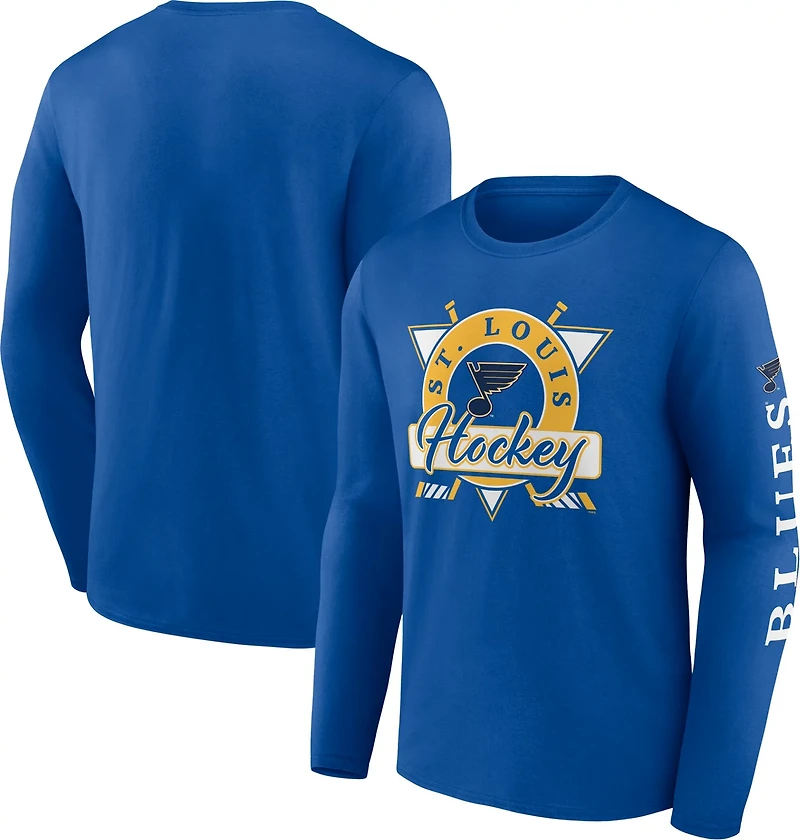 Fanatics Men's St. Louis Blues Rinkside Long Sleeve T-shirt