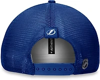 Fanatics Women's Tampa Bay Lightning Authentic Pro Road Structured Adjustable Snapback Trucker Hat