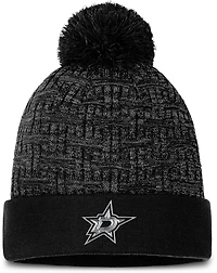 Fanatics Women's Dallas Stars Authentic Pro Road Cuffed Pom Beanie