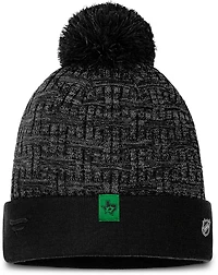 Fanatics Women's Dallas Stars Authentic Pro Road Cuffed Pom Beanie