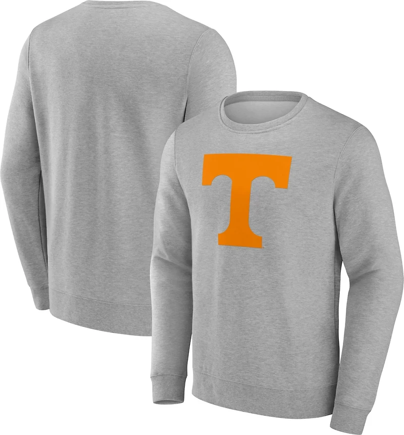 Fanatics Men's University of Tennessee Evergreen Fleece Applique Crew Pullover